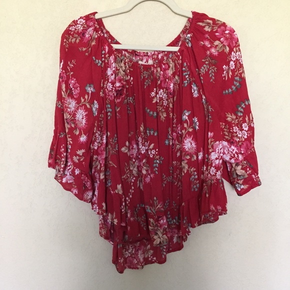 Denim & Supply Ralph Lauren Tops - Denim & Supply Ralph Lauren Peasant Blouse Size Lg